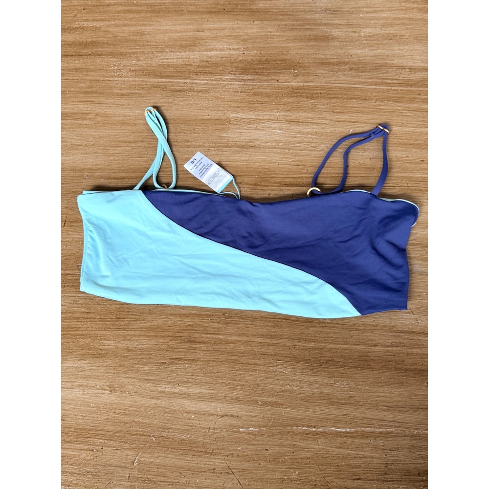 L*Space Blue Ari Swim Tankini Top NWT Size L - Picture 4 of 9